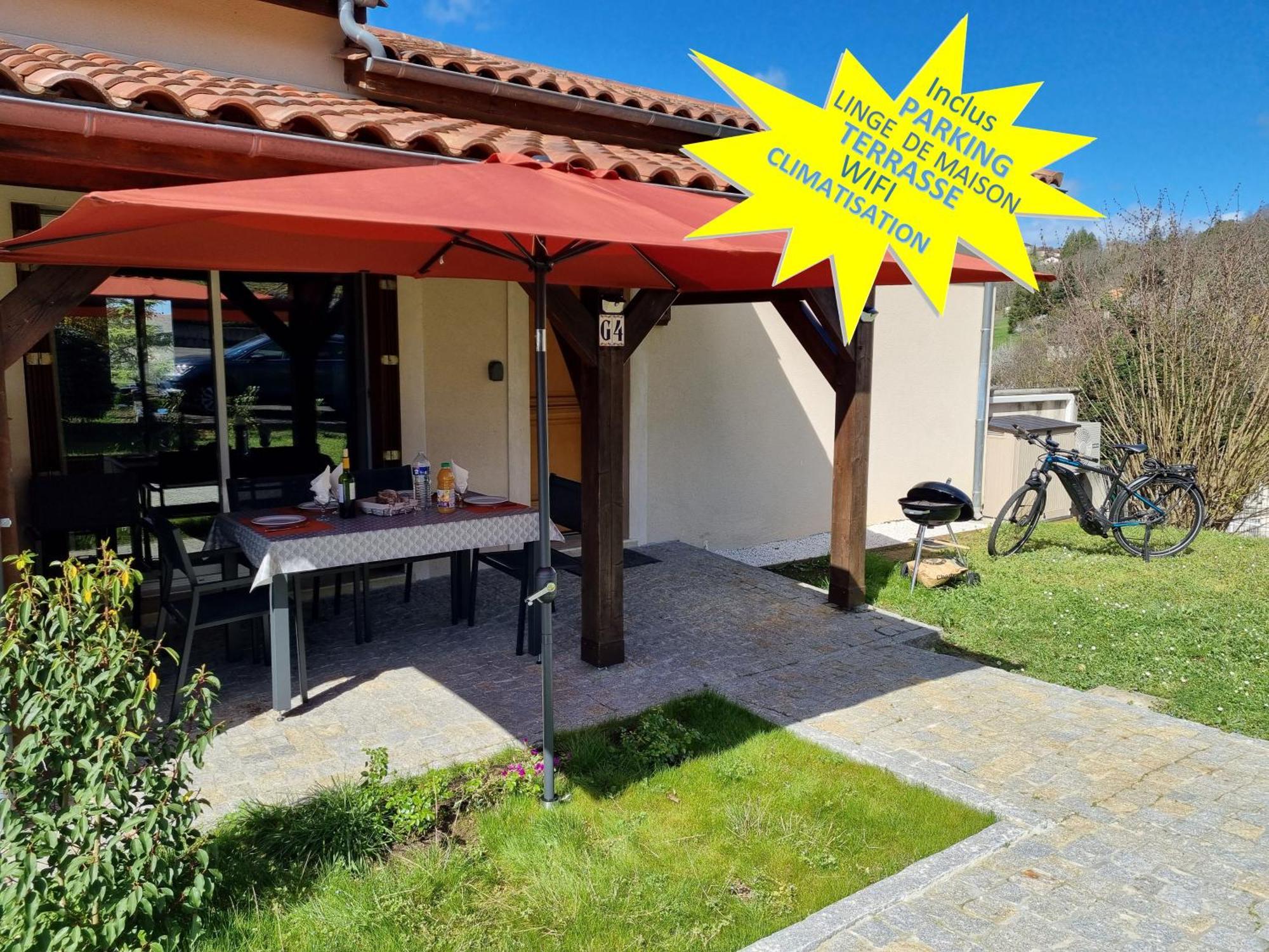 Les Hauts De Sarlat G4 - Clim Piscine Parking Wifi 2 Chambres Eksteriør bilde